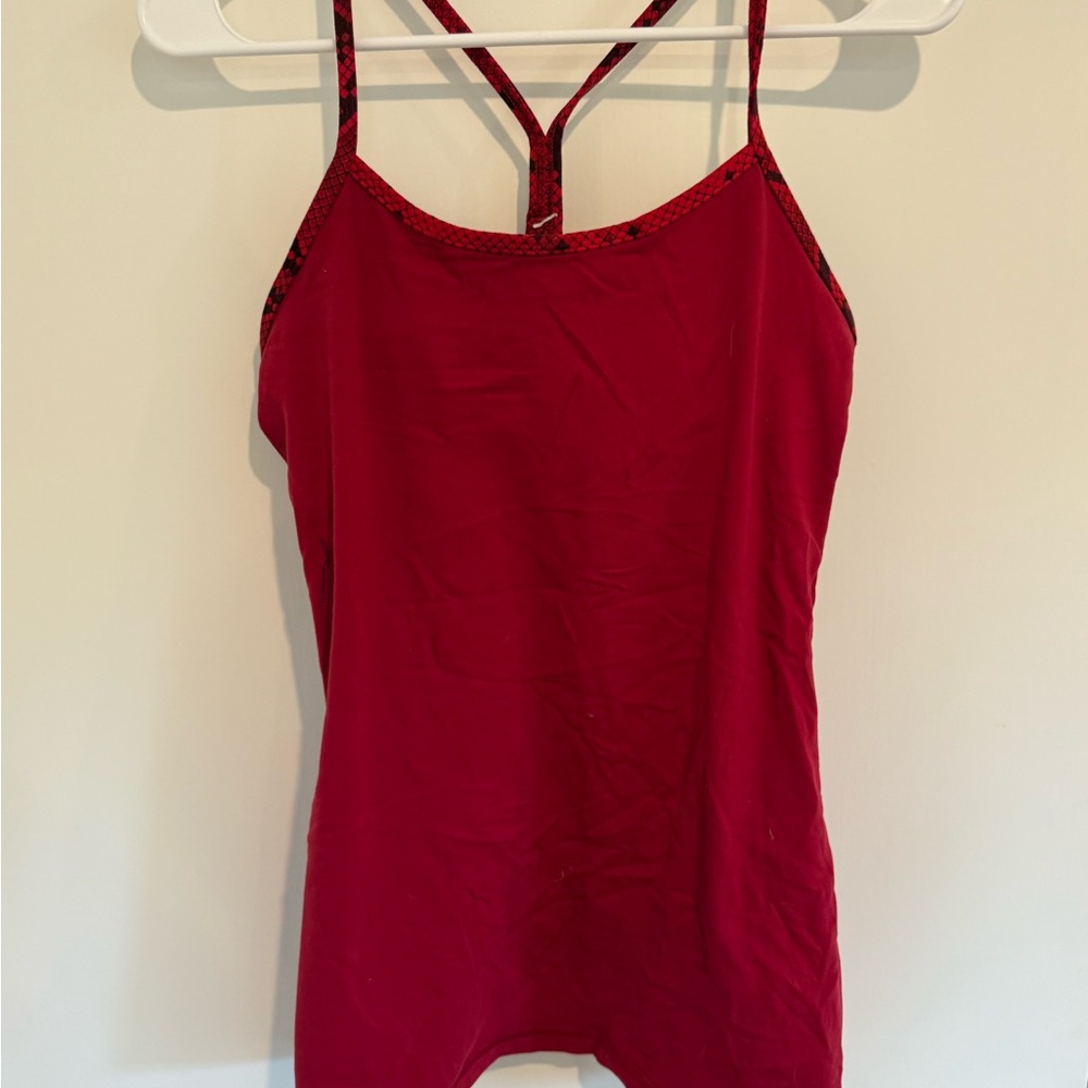 Lululemon Athletica Red tank